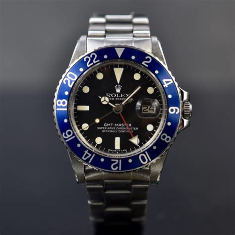 rolex gmt master 1675 black bezel|rolex gmt master 1675 blueberry.